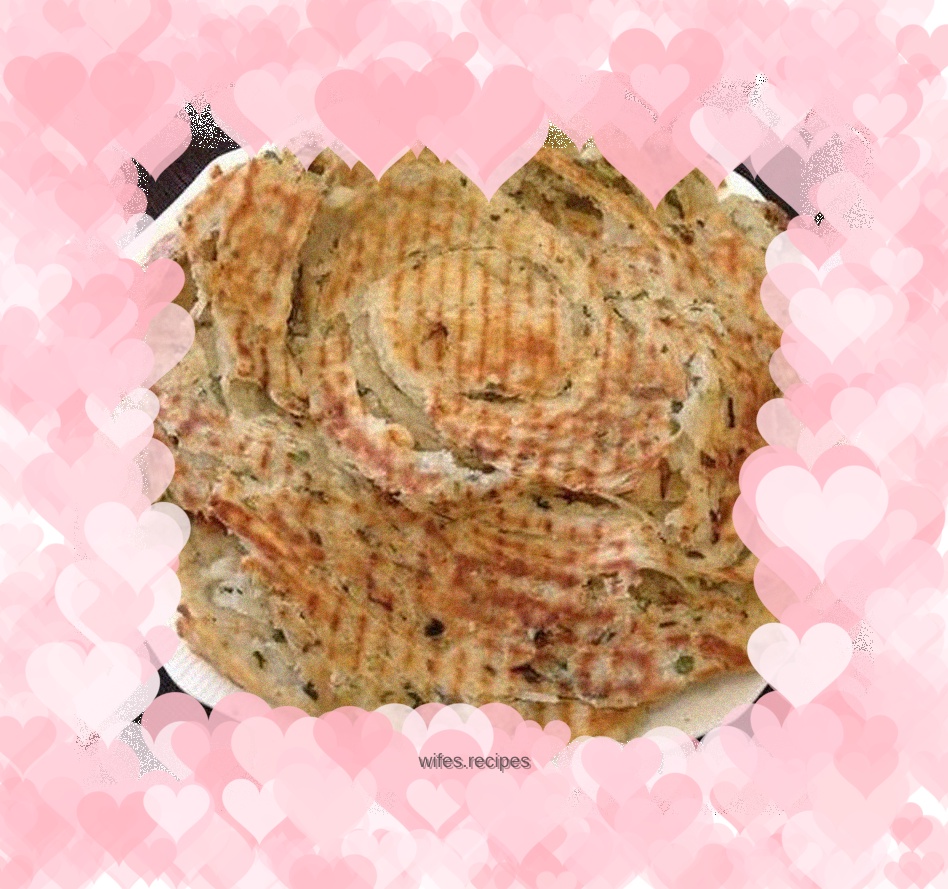 Yam, cumin and coriander pancakes