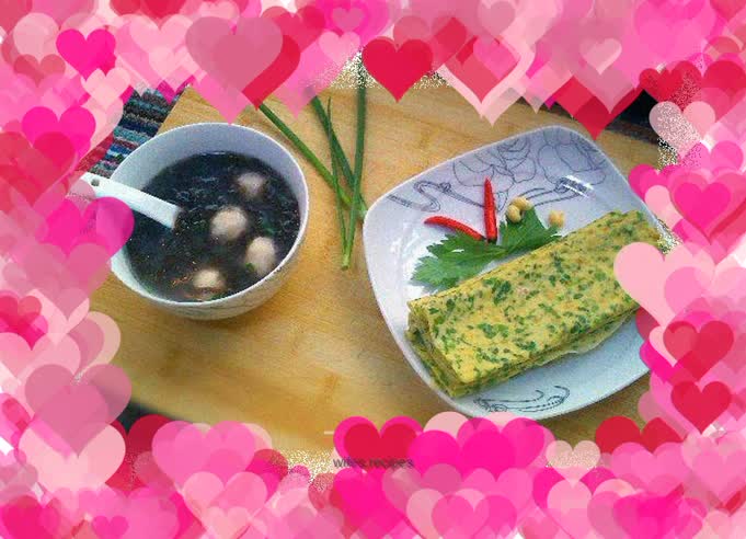 Celery and Egg Pancakes