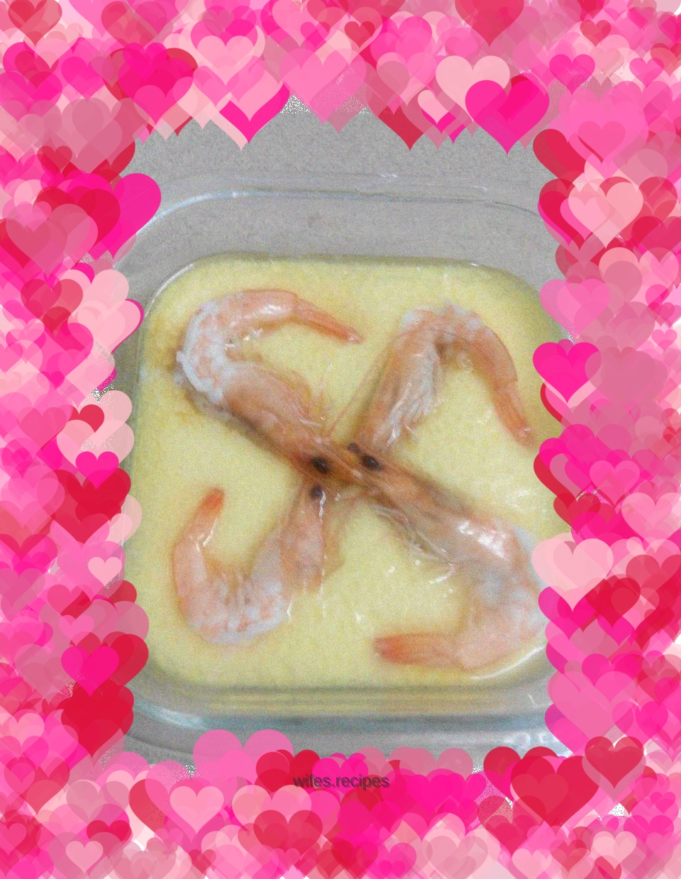 Shrimp Steamed Egg Stewed Egg