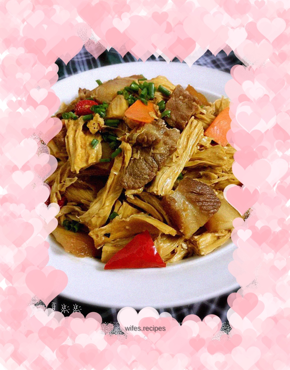 Braised Bean Curd Pork