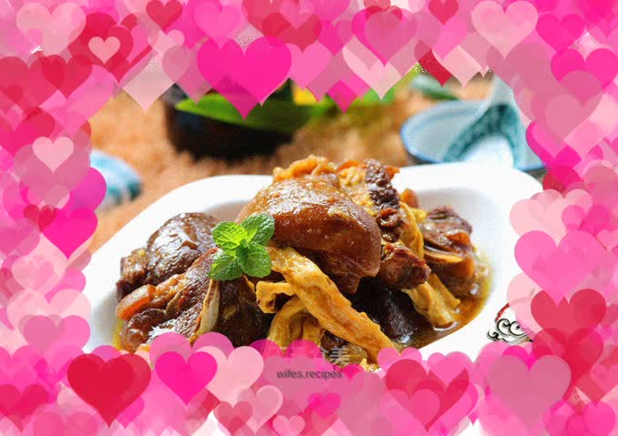 Curry Lamb Braised Bean Curd