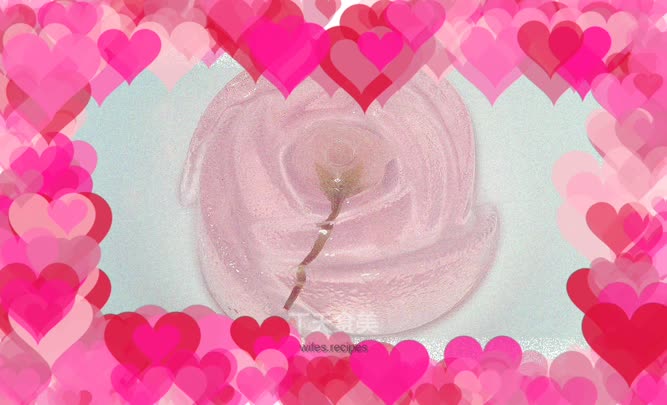 Sakura pudding (super easy and one time success)