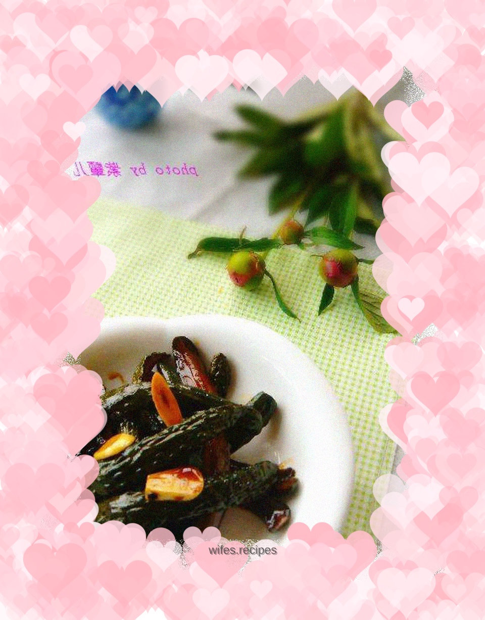 Sauce-flavored cucumber