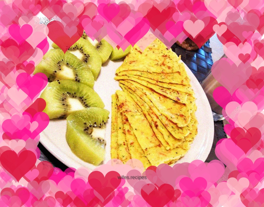 Vegetable egg pancake