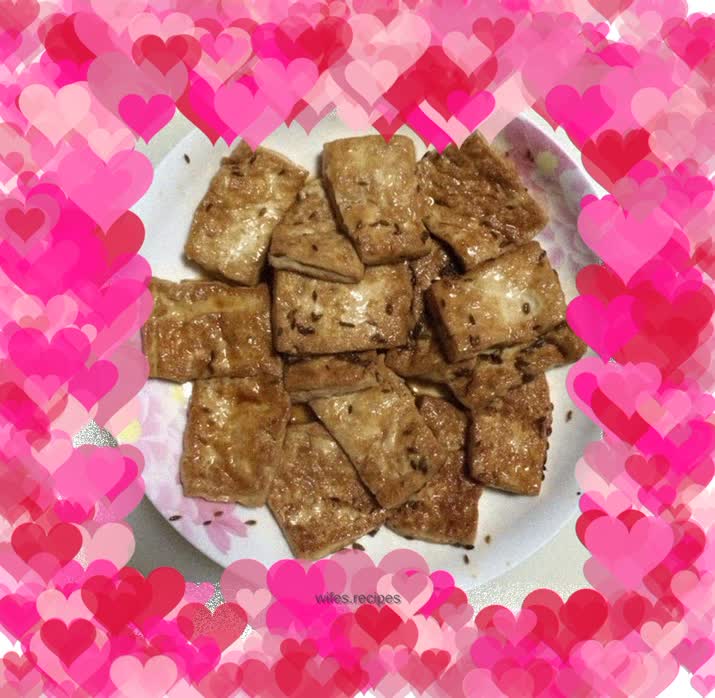 Cumin fried tofu