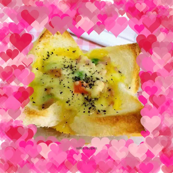 [Guoguo Mama❤️Food Recommendation] Delicious breakfast: toast cup