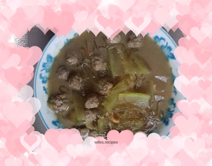 Winter Melon Balls and Vermicelli Soup