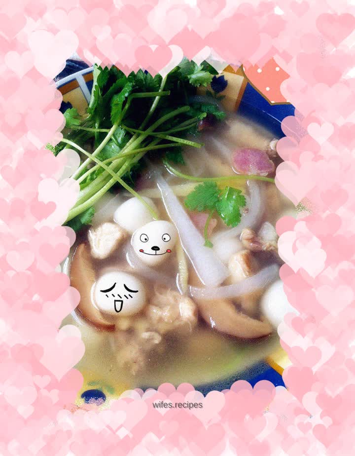 Guangdong overseas Chinese salty glutinous rice balls