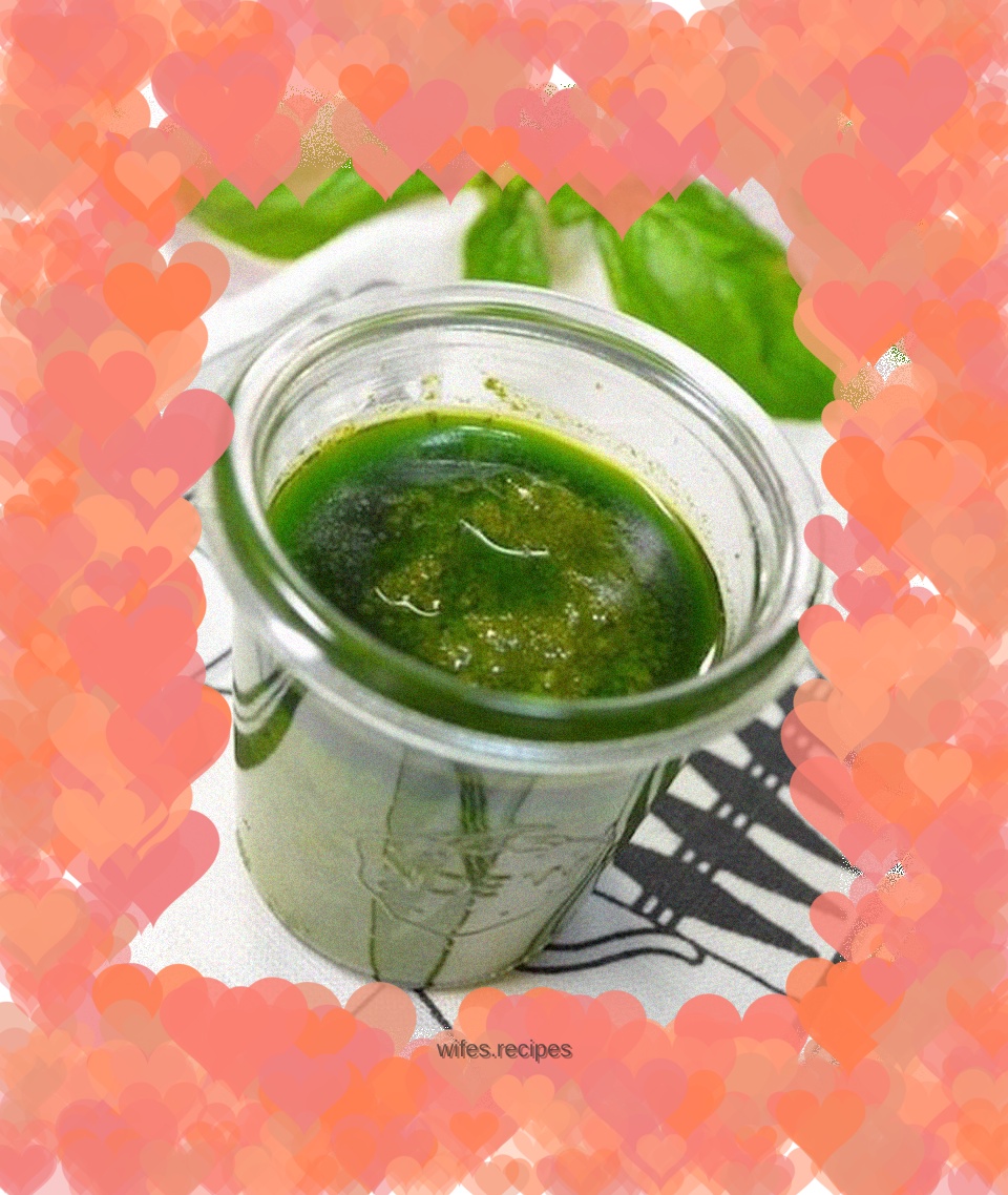 CoCoLc’s private dish recipe – Italian basil pesto