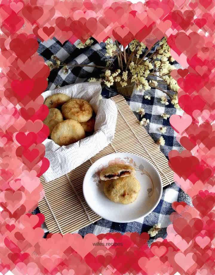 Take a bite of the brown sugar fried cake that bursts with pulp