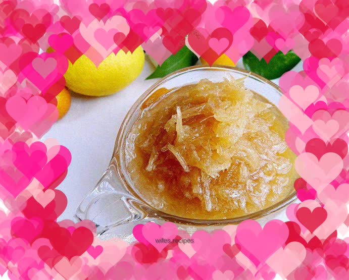 Honey grapefruit tea