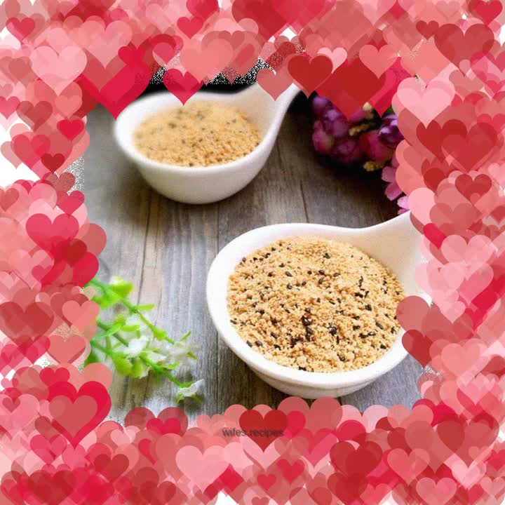 Homemade vegetarian meat floss