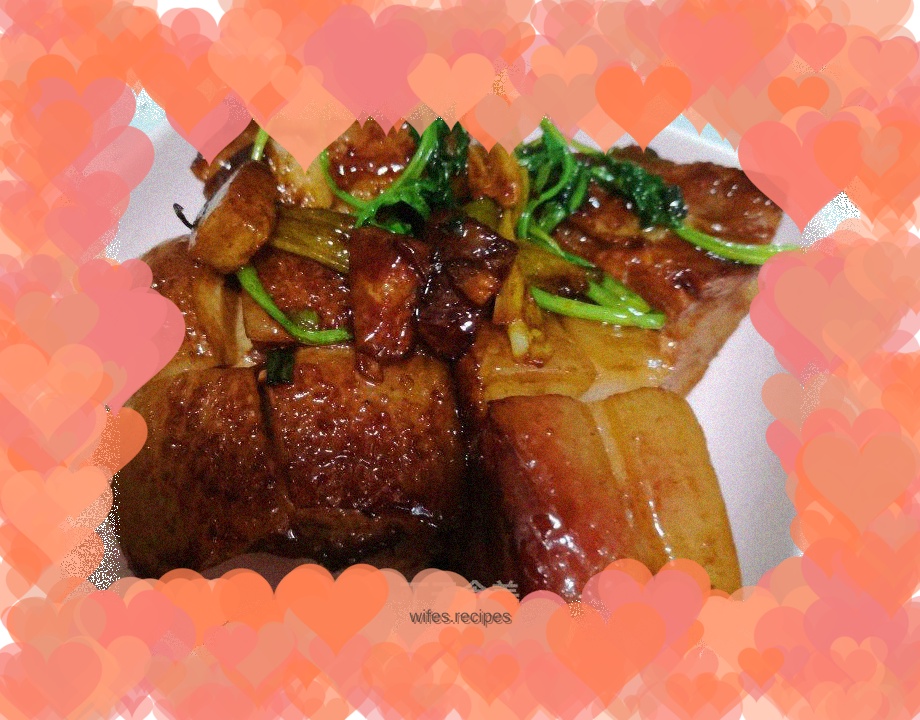 Fermented bean curd and pork belly