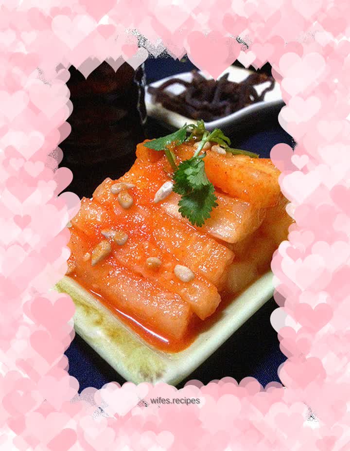 Xiancao Pavilion Private Dishes (side dishes to accompany wine)--sweet and spicy radish strips