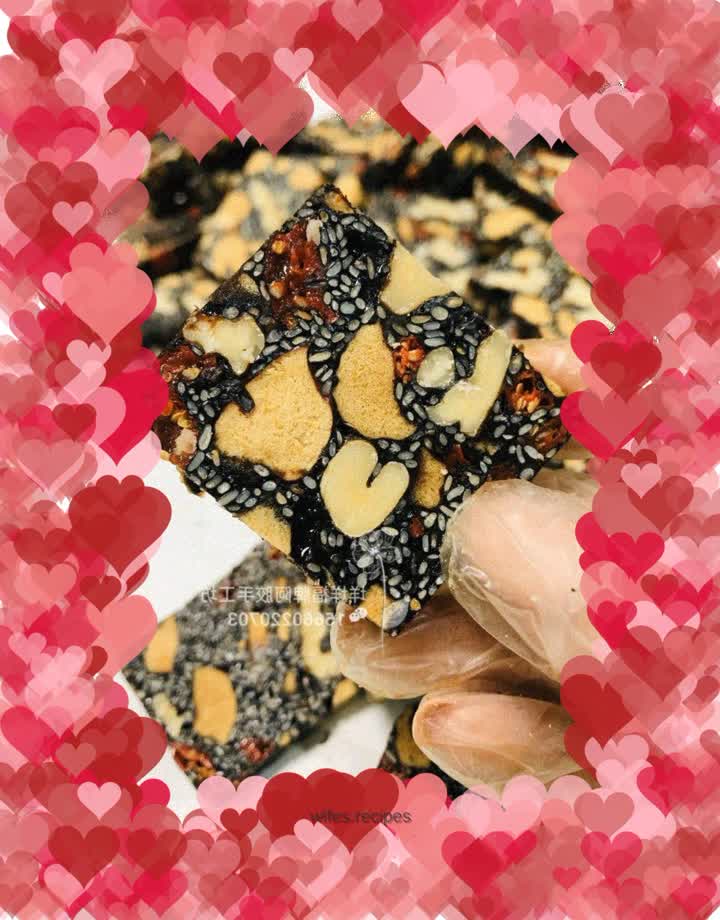 Donkey-hide gelatin cake