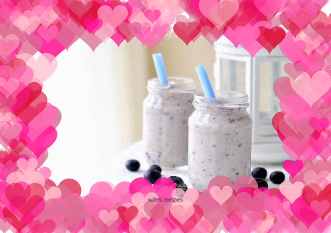 Blueberry Banana Oatmeal Soy Milk