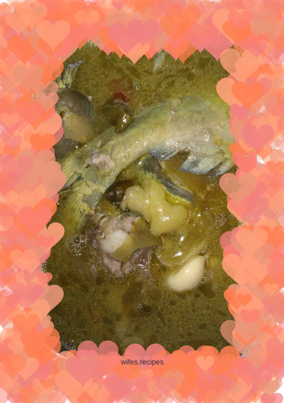 Pickled cabbage, pickled pepper, yellow spicy diced