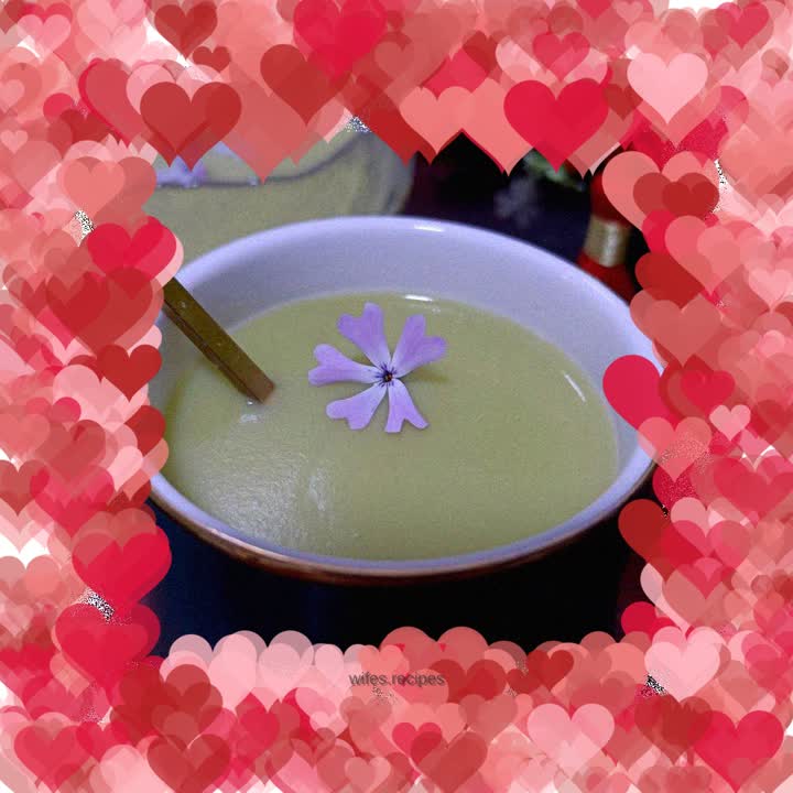 Sweet Pear Pea Soy Milk