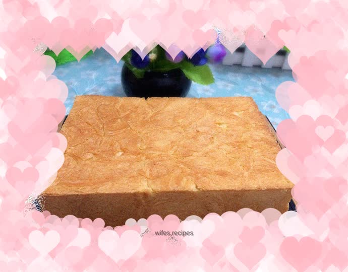 How to make golden brick toast bread