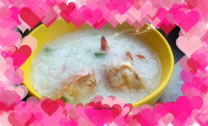 Crab porridge