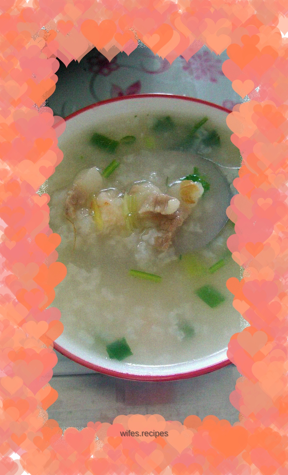 Delicious shrimp porridge