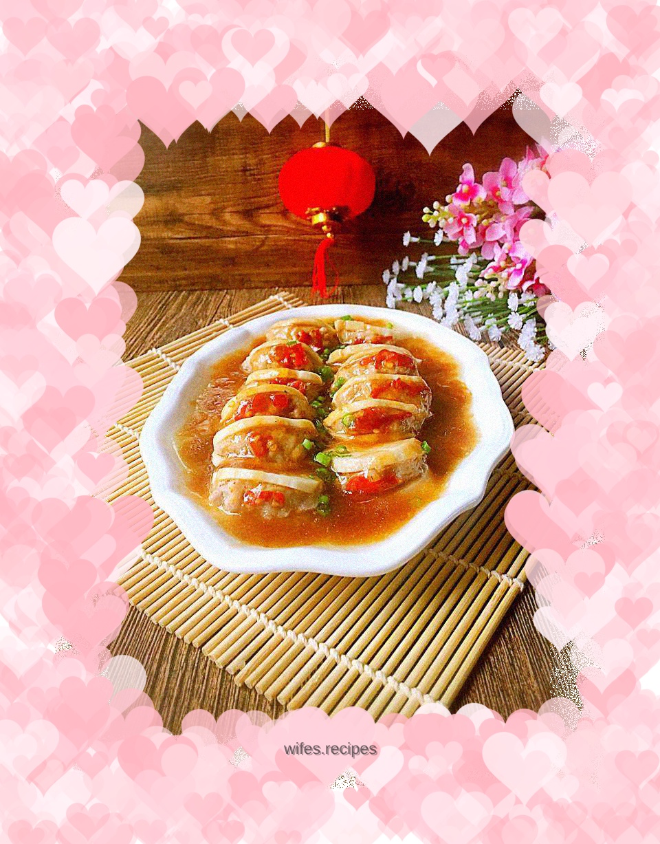 【Chongqing】Steamed Pleurotus eryngii with minced meat