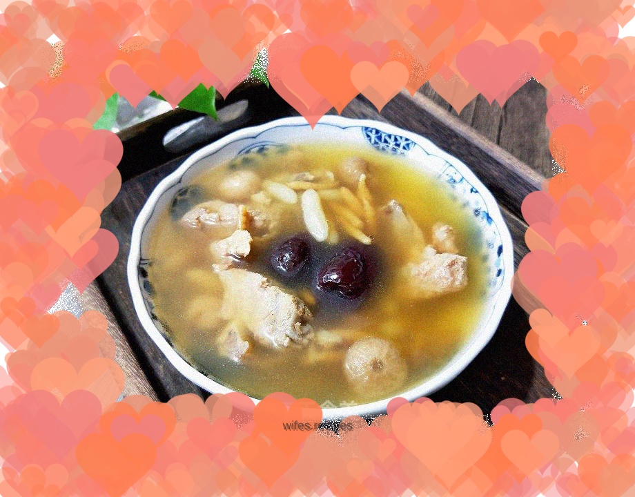 Radix Pseudostellariae, Ophiopogon japonicus and Pork Bone Soup