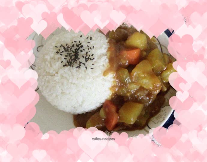 Three vegetarian curries