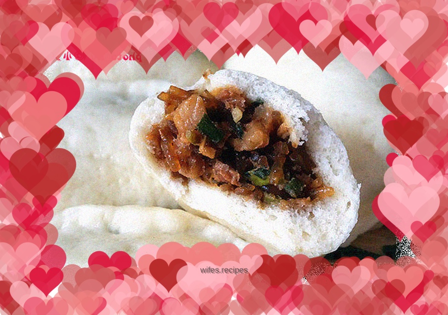 Vermicelli and Pork Steamed Buns