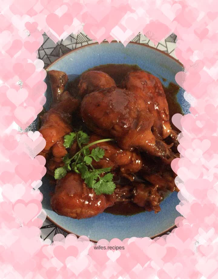 Orleans braised chicken legs