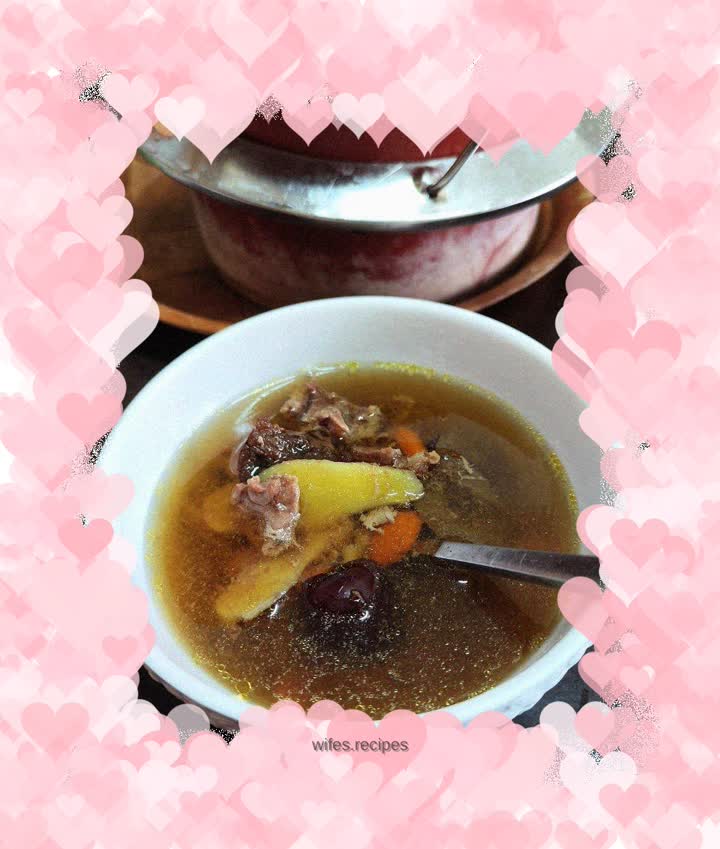 Red date beef stew