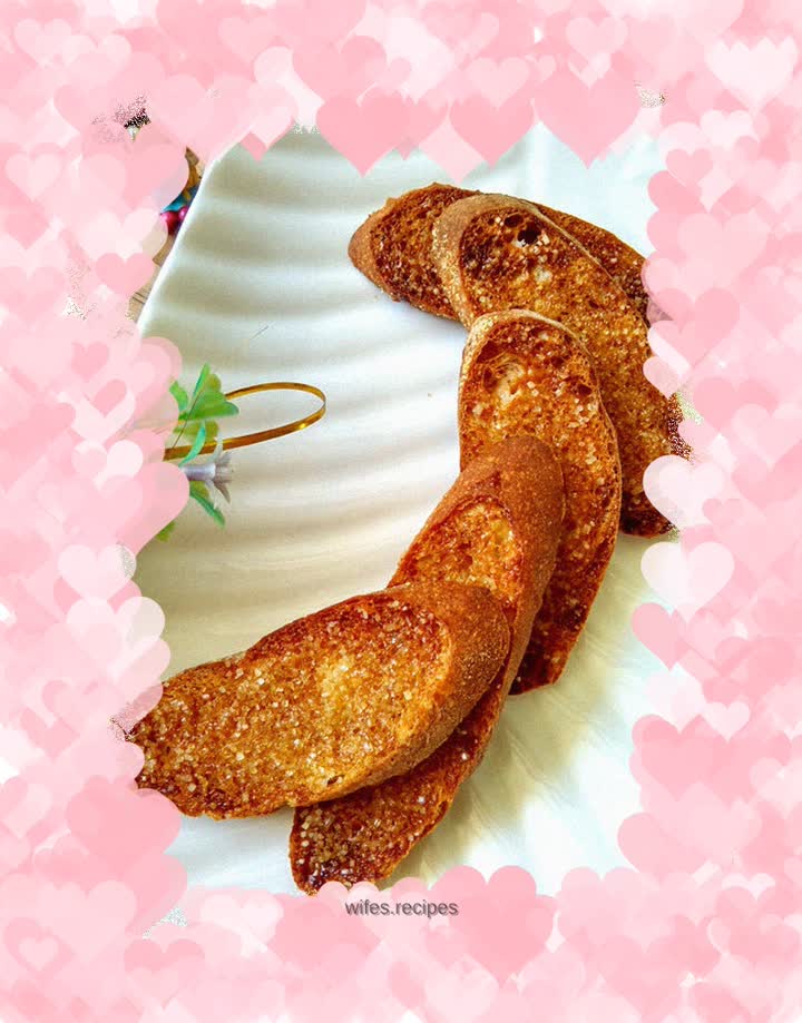 Ice caramel baguette