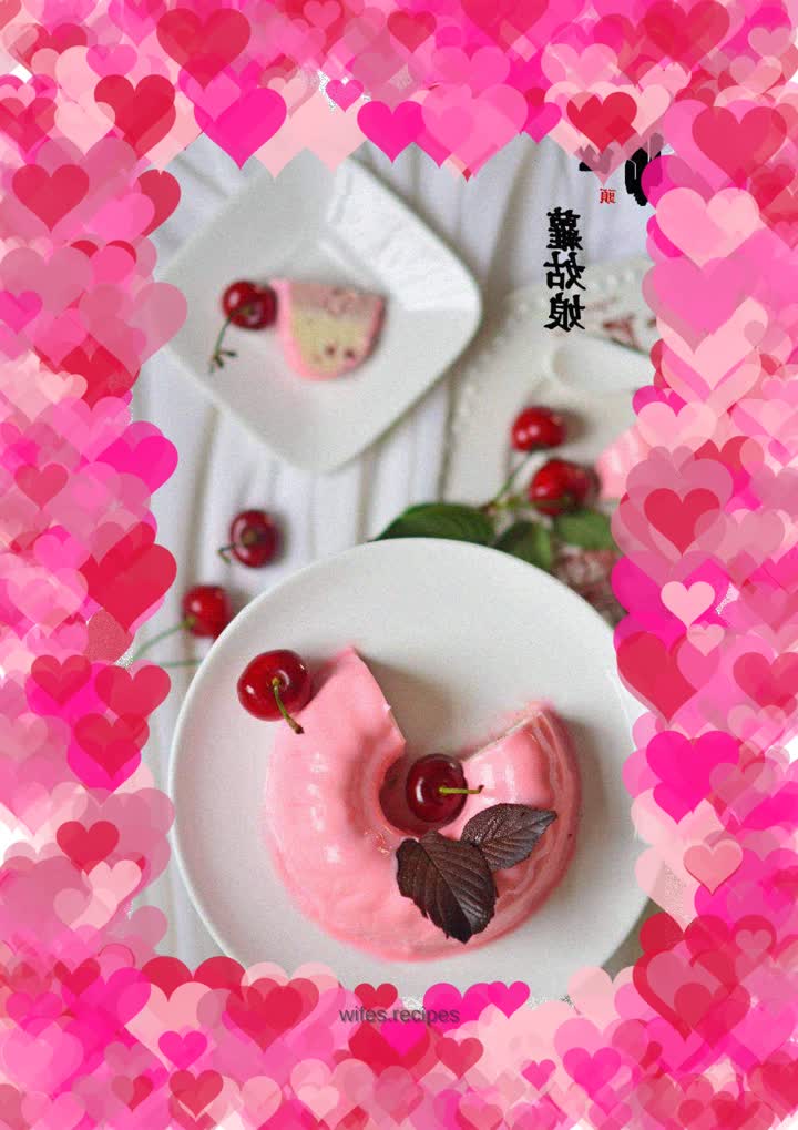 Double layer girly mousse