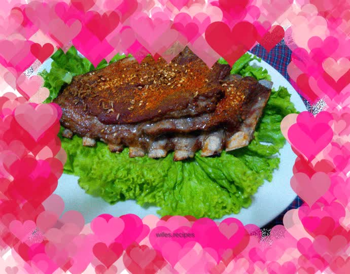 Cumin grilled lamb chops