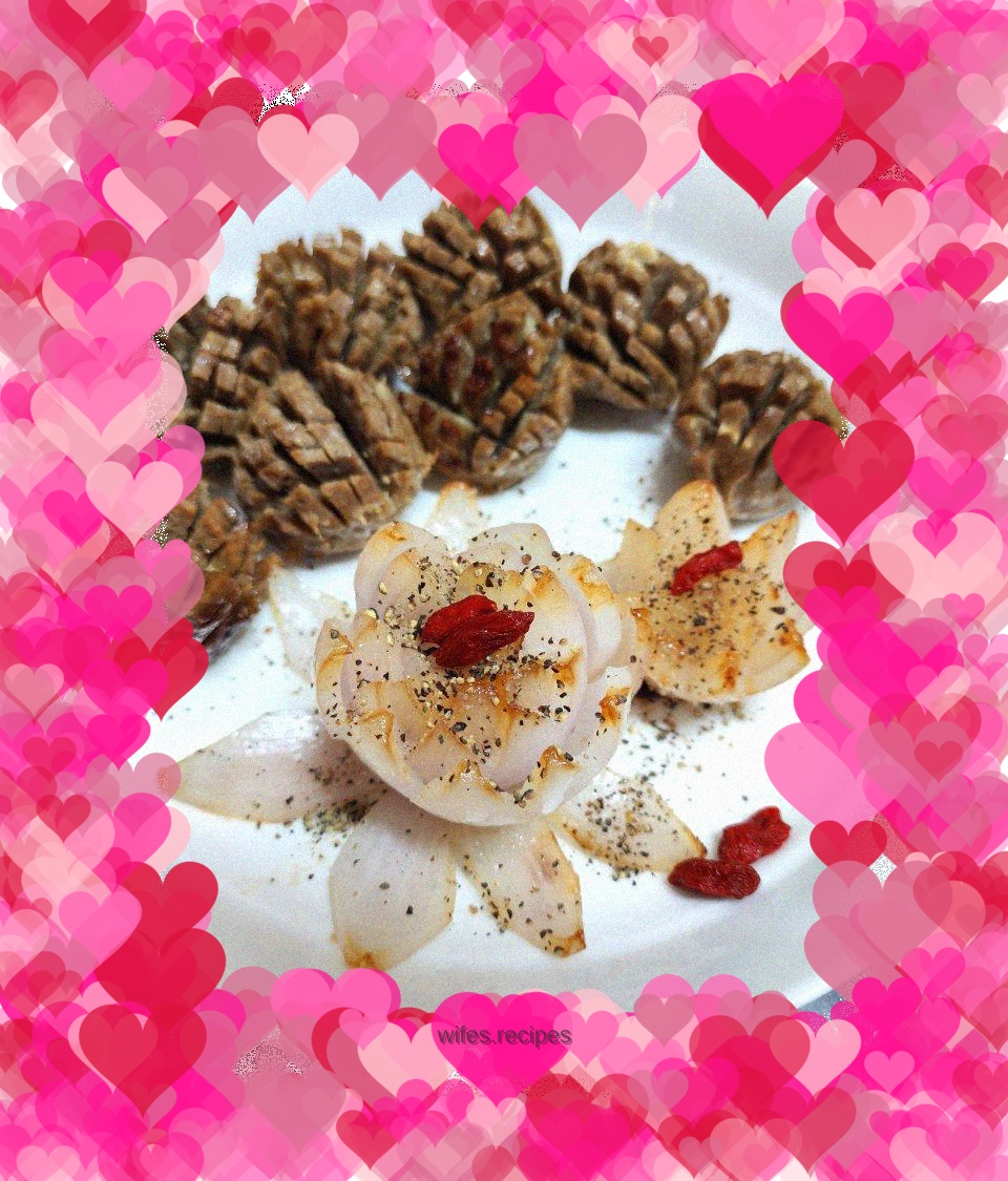 Pan-fried beef balls