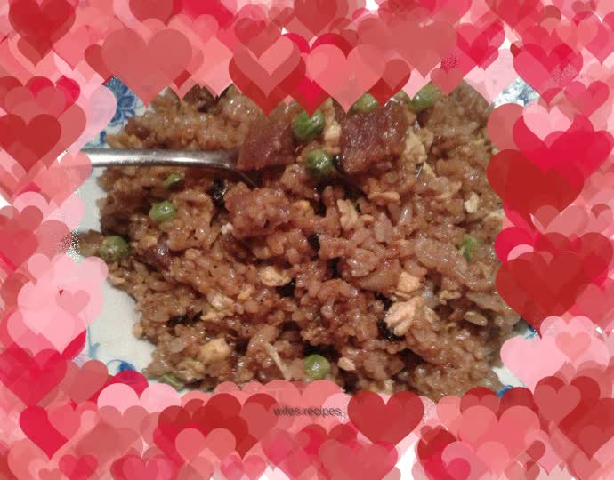 Flavored Sausage Fried Rice