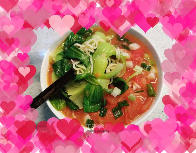 Tomato and Mushroom Noodles