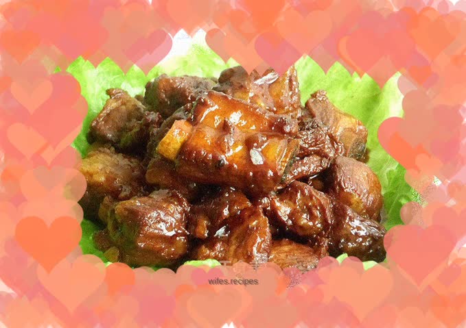 Fermented bean curd and pork ribs