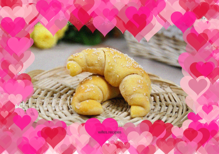 Golden croissant (simple, no fermentation)