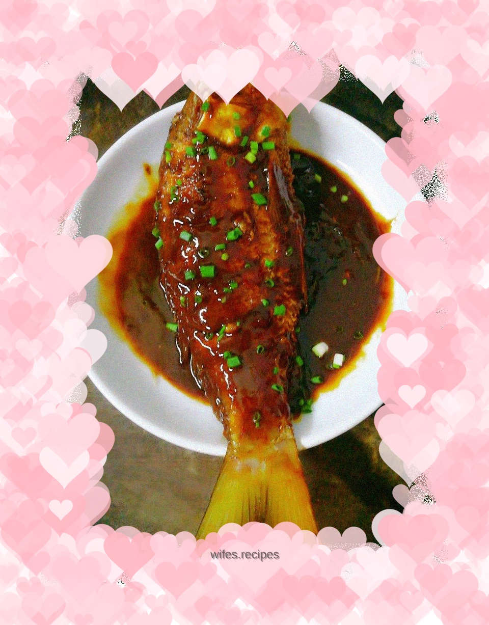 Braised carp