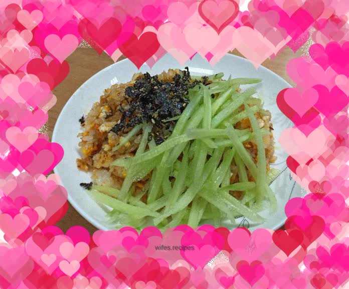 Korean spicy egg fried rice