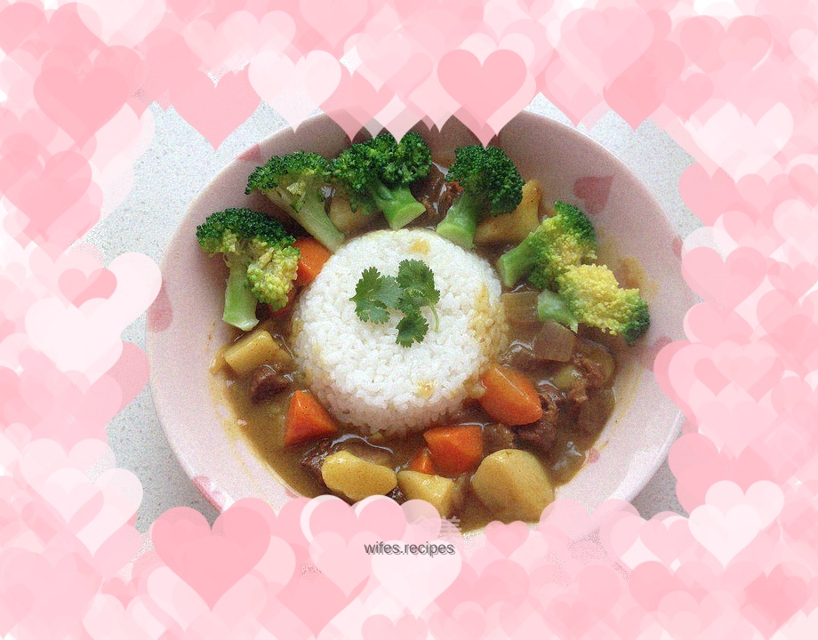 Beef curry rice (original)