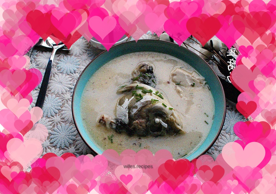 Tofu and fish head soup