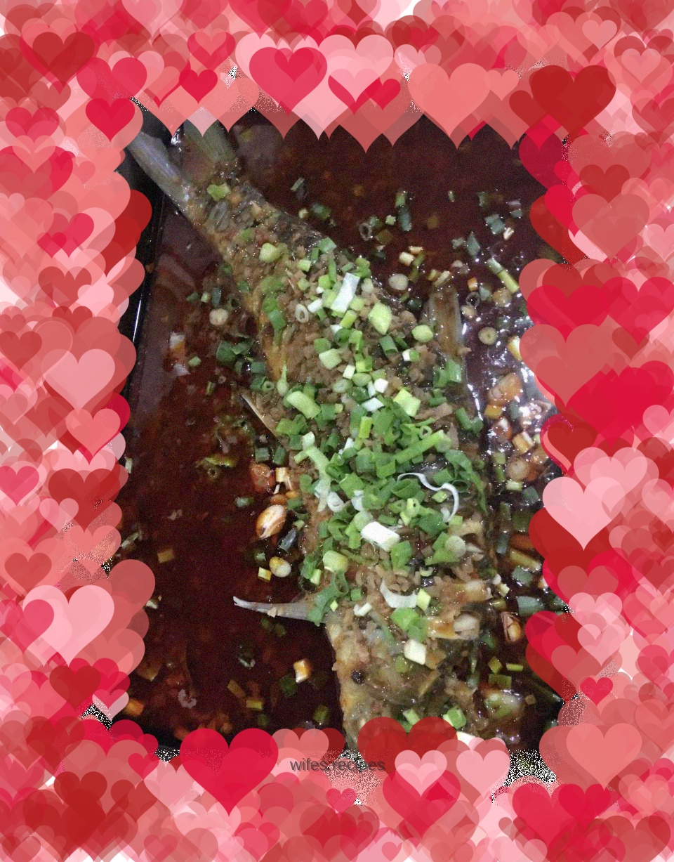 Fish passing through water