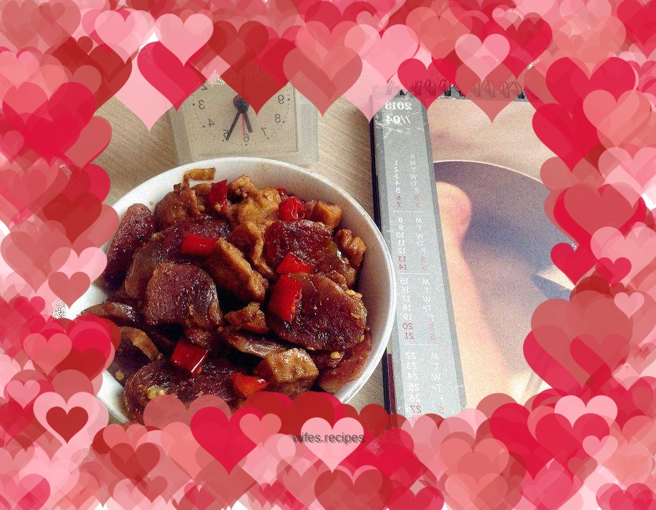 Secret Sausage and Dried Tofu