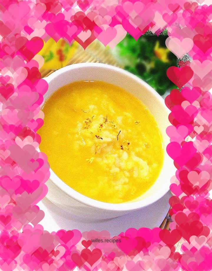 "Stomach" He cooked a bowl of pumpkin porridge that warmed the heart and nourished the stomach