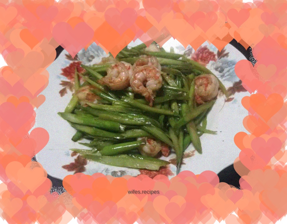 Stir-fried Asparagus and Shrimp