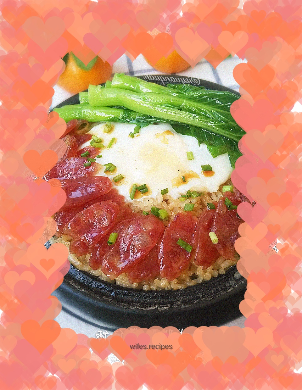 Cantonese Sausage Claypot Rice