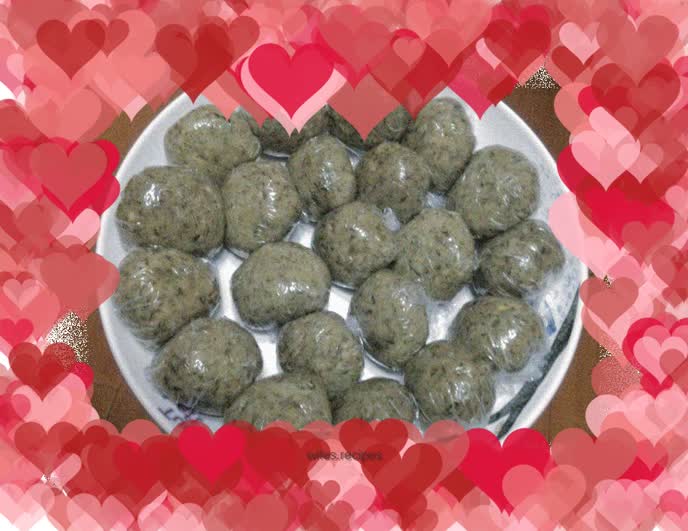 Spring bamboo shoots, three diced green dumplings