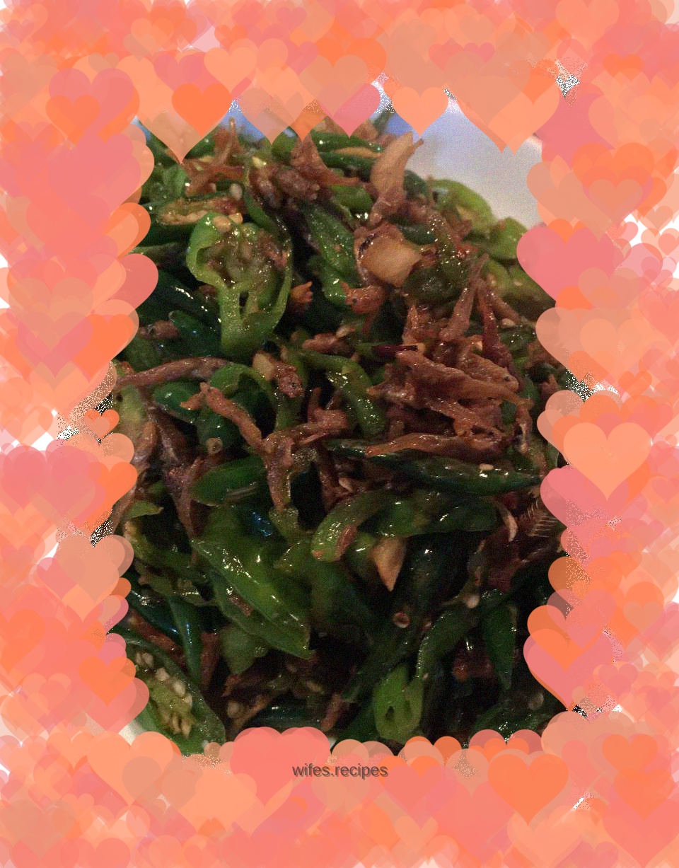 Fried fish with chili pepper